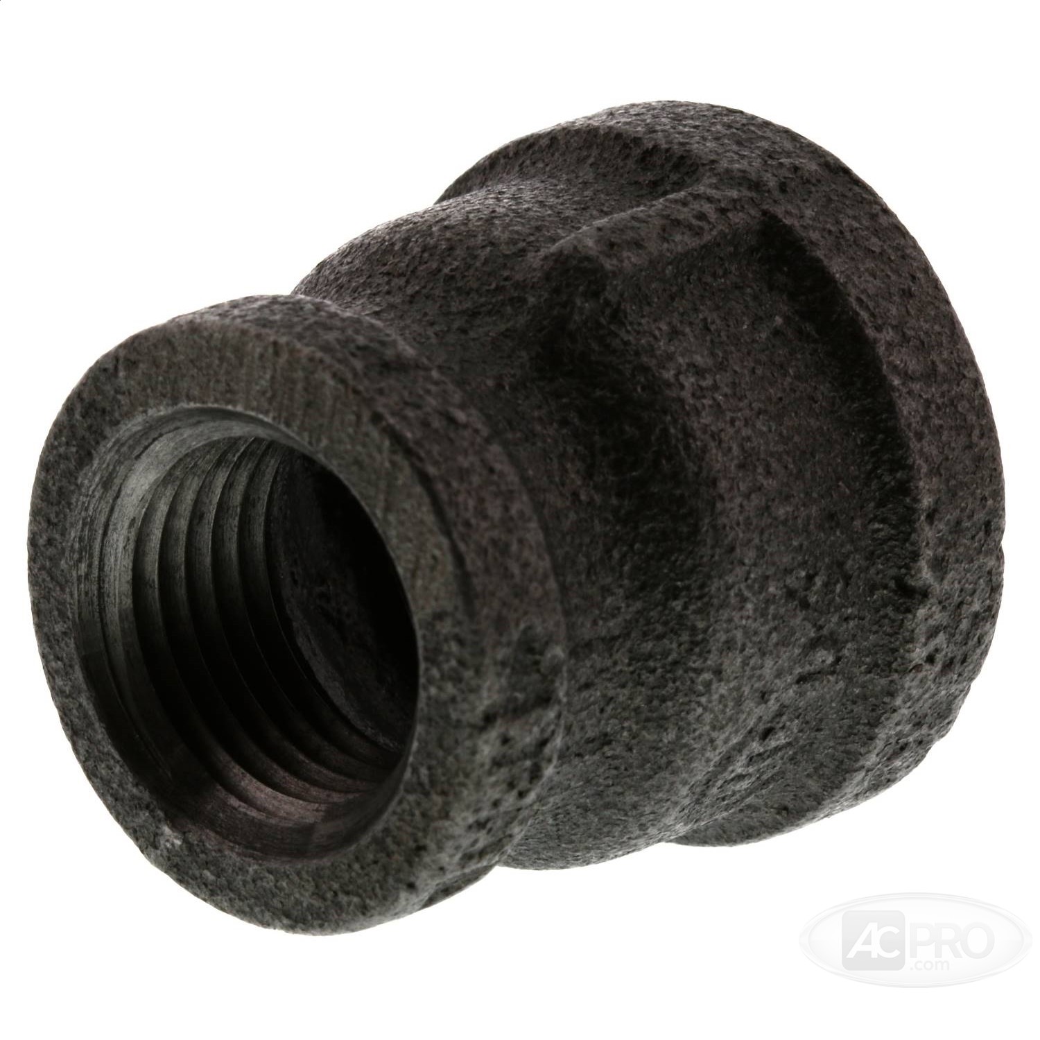 3/8" BLACK STEEL 4" LONG NIPPLE fitting pipe npt 3/8 x 4 malleable iron 